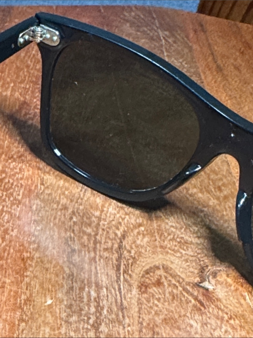 Ray-Ban Black Frame Sunglasses with Dark Lenses - Picture 8 of 12